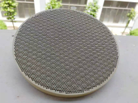 circular substrate honeycomb ceramic exhaust purification