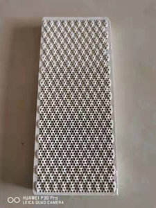 corundum dense alumina honeycomb ceramic refractory