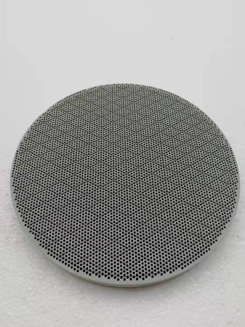 circular mullite honeycomb ceramic exhaust purification